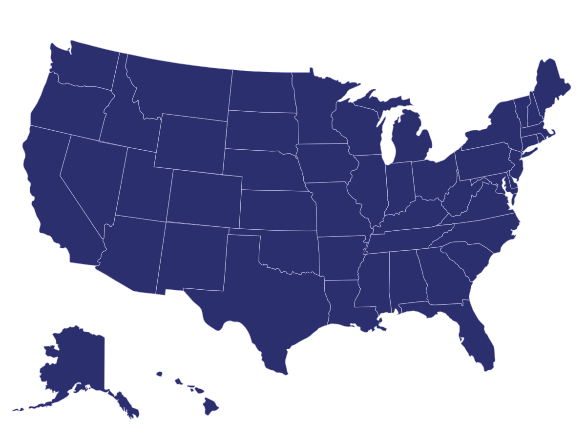 Banyan USA Map